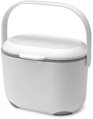 Kosze na śmieci - Addis kompostownik kuchenny mały, 2,5 l, biało-zielony, biało-szary 515631 - miniaturka - grafika 1