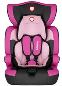 Foteliki samochodowe - LIONELO Levi ONE 9-36 kg Candy Pink - miniaturka - grafika 1