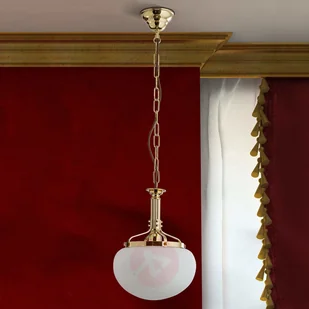 Orion Jednopunktowa lampa wisząca DELIA mosiądz - Lampy sufitowe - miniaturka - grafika 3