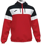 Kurtki i kamizelki sportowe męskie - Joma Joma Męska kurtka przeciwdeszczowa Crew Iv czerwony czerwony/czarny S 101576.601 - miniaturka - grafika 1