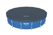 Akcesoria do basenów - Bestway Pokrywa Na Basen Stelażowy 15FT/457cm 58038 - miniaturka - grafika 1