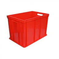 Pojemniki przemysłowe - Artech Pojemnik skrzynka plastikowa pełna EURO 410-1 CZERWONA PEART 410 CZERWONA PEART - miniaturka - grafika 1