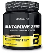Glutamina - BioTech USA Glutamine Zero 300 g Lemon - miniaturka - grafika 1