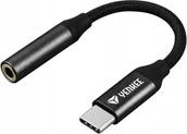 Kable USB - YENKEE kabel adapter audio Usb-c Typ-C jack 3.5mm - miniaturka - grafika 1