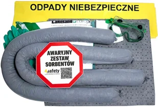 R.E.I.S. SORB-UNI-SET25 - zestaw sorbentów uniwersalnych przystosowany do szybkiego usuwania wycieków. - Sorbenty - miniaturka - grafika 2