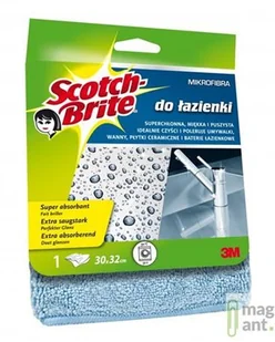 3M Scotch Ścierka z mikrofibry SCOTCH BRITE do łazienki FN510075446 27294912 - Ręczniki papierowe - miniaturka - grafika 2