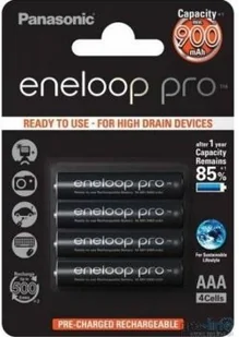 Panasonic ENELOOP PRO AAA 930mAh 4 szt - Baterie i akcesoria - miniaturka - grafika 2