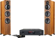 Zestawy stereo - NAD C368 czarny) + MDC BluOS 2i czarny) + Tesi 661 orzech) - miniaturka - grafika 1