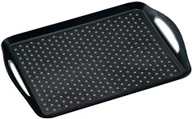Tace i patery - Kesper Taca antypoślizgowa z tworzywa sztucznego PP w kolorze czarnym taca śniadaniowa taca kuchenna taca czarna akcesoria kuchenne Kesper B00ZR7P9AC - miniaturka - grafika 1