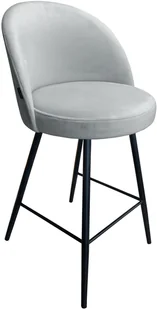 Hoker krzesło barowe Trix podstawa czarna MG39 - Taborety i hokery - miniaturka - grafika 2