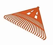 Grabie i motyki - Beast GRABIE PLASTIKOWE DO TRAWY I LIŚCI 610 mm 900148 - miniaturka - grafika 1