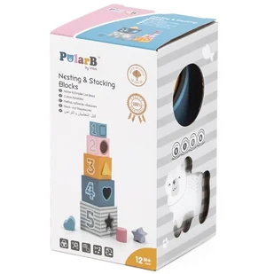 VIGA TOYS Klocki Drewniana Układanka Toys 44016 - Klocki VIGA TOYS Klocki Drewniana Układanka Toys 44016 - Klocki - miniaturka - grafika 10