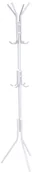 Wieszaki i stojaki - Stojak metalowy wieszak na kurtki i płaszcze 175 cm biały C80652310 - miniaturka - grafika 1