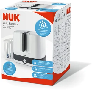 Nuk Sterylizator parowy Vario Express - Podgrzewacze butelek i sterylizatory - miniaturka - grafika 2