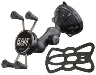 RAM Mount Uniwersalny uchwyt X-Grip do smartfonów montowany do szyby (RAP-B-166-2-UN7) - Uchwyty samochodowe do telefonów - miniaturka - grafika 2