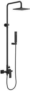 Actima ZESTAW PRYSZNICOWY RAIN KERIA CZARNY MAT AREX.2081BL - Zestawy prysznicowe - miniaturka - grafika 2