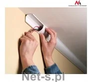 Maclean Listwa maskująca kanał kablowy 1.5m 56 32MM biała MCTV-576 z taśmą MCTV-576 - Maskownice do kabli - miniaturka - grafika 2