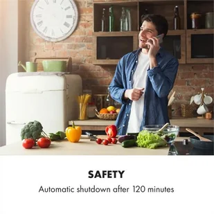 Płyta elektryczna do zabudowy Klarstein CP13-Kochheld-2 - Płyty elektryczne do zabudowy - miniaturka - grafika 6