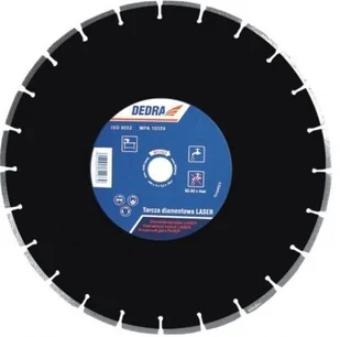Dedra Tarcza diamentowa LASER ASFALT H1183 1601do1700-93-uniw - Tarcze do pił - miniaturka - grafika 2