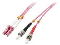 Kable światłowodowe - LINDY LWL-Duplex Kabel LC/ST OM4 5 m 50/125, Multi Mode 46353 - miniaturka - grafika 1