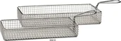 Wyposażenie lokali gastronomicznych - APS Koszyk do serwowania potraw 260x130 mm, inox | Snack Holder 40611 - miniaturka - grafika 1