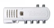Wzmacniacze antenowe - Televes wzm. domowy szerokop. 1wej/4+1wyj 552340 WZMSZT1/5 - miniaturka - grafika 1