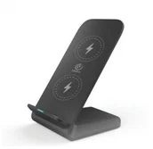 Ładowarki do telefonów - Rebeltec Ładowarka indukcyjna QI W210 High Speed 15W czarna 8_2286211 - miniaturka - grafika 1