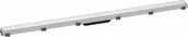 Odpływy liniowe - HANSGROHE HANSGROHE 56042450 RainDrain Match Element zewnętrzny odpływu 100 cm ze stelażem o regulowanej wysokości biały - miniaturka - grafika 1