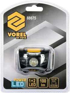 VOREL LAMPA CZOŁOWA LED 1W 88675 ZYSKAJ RABAT 30 ZŁ 88675 - Latarki - miniaturka - grafika 3