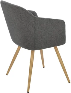 D2.Design Krzesło Molto szare ciemne 205189 - Krzesła - miniaturka - grafika 7