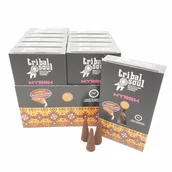 Kadzidła i dodatki - Mirra Kadzidełka TRIBAL SOUL myrrh stożki back flow - 10 szt. 8901684617299 - miniaturka - grafika 1
