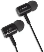 Słuchawki - Esperanza EH207KS czarno-srebrne - miniaturka - grafika 1