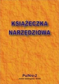 Druki akcydensowe - Firma krajewski Książeczka narzędziowa A6 [Pu/Nrz-2] Pu/Nrz-2 - miniaturka - grafika 1