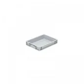 Pojemniki przemysłowe - Bekuplast Pojemnik skrzynka plastikowa pełna B/L 400x300x70 B/L 70 - miniaturka - grafika 1