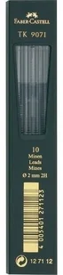Faber-Castell Wkłady grafitowe TK 9071 2H 2mm 10 sztuk - Ołówki - miniaturka - grafika 2
