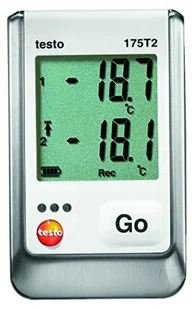 TESTO Rejestrator danych pomiarowychtemperatury 175 T2 (0572 1752) - Inne urządzenia pomiarowe - miniaturka - grafika 2