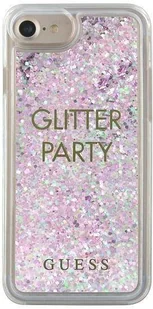 Guess Hard Case Liquid Glitter na Apple iPhone 6/6S NA TYŁ TWORZYWO SZTUCZNE FIOLETOWY 32703 - Etui i futerały do telefonów - miniaturka - grafika 6