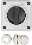 Wyłączniki światła i elektryczne - Elektromet SI Łącznik krzywkowy ŁUK E12-53 w obudowie, włącz-wyłącz 1-fazowy IP44 LUK12-53 - miniaturka - grafika 1