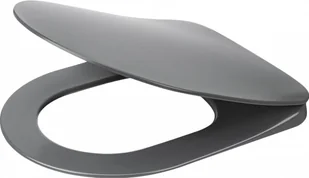 Deante Deska wolnoopadająca antracyt Slim PEONIA CDE DSOZ - Deski sedesowe - miniaturka - grafika 2