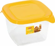 Pojemniki kuchenne - Curver Zestaw kwadratowych pojemników na żywność FRESH&GO 3x1,2L 1332-0 - miniaturka - grafika 1