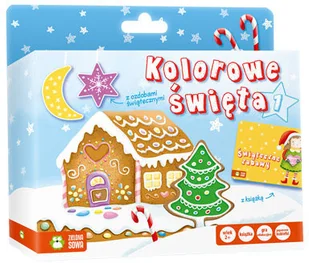 Kolorowe Święta Książka + Ozdoby Świąteczne 2+ - Zabawki kreatywne - miniaturka - grafika 3