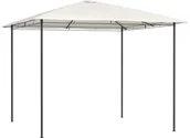 Altany ogrodowe - vidaXL Altana 3x3x2,6 m, kremowa, 160 g/m - miniaturka - grafika 1