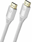 Kable - Oehlbach Black Magic MKII - 8K Ultra High-Speed kabel HDMI - 8K FUHD 60Hz 4320p / 4K 120Hz 2160p - 48Gbit/s (21:9 Cinema, 3D, Dolby Vision, Dynamic HDR 10+, VRR, eARC, UHD2) - 1,5 metra biały D1C92490 - miniaturka - grafika 1