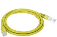 Kable miedziane - A-LAN Patchcord UTP KKU5ZOL2 (RJ45 - RJ45 ; 2m; UTP; kat. 5e; kolor żółty) KKU5ZOL2 - miniaturka - grafika 1