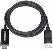 Kable - PremiumCord adapter Displayport 1 m - miniaturka - grafika 1