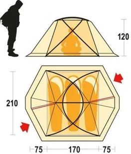 Ferrino Namiot 4 Seasons Svalbard 3.0 - Namioty - miniaturka - grafika 5