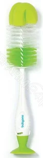 BabyOno szczotka do butelek i smoczków z przyssawką zielona 1 sztuka [728/02] 1142269 - Kubki dla dzieci - miniaturka - grafika 2