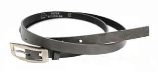 Complex Pasek Damski Skórzany (PL) 15 mm GRAFITOWY Wąski - Paski Complex Pasek Damski Skórzany (PL) 15 mm GRAFITOWY Wąski - Paski - miniaturka - grafika 2