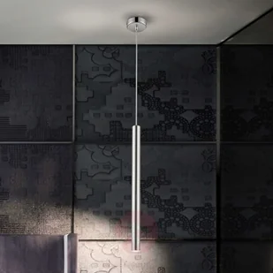 Schuller Lampa wisząca LED Varas, 1-punktowa, chrom - Lampy sufitowe - miniaturka - grafika 2