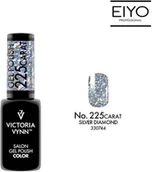 Lakiery hybrydowe - Victoria Vynn Lakier hybrydowy GEL POLISH COLOR CARAT SILVER DIAMOND nr 225 8 ml NOWOŚĆ! 330744 - miniaturka - grafika 1